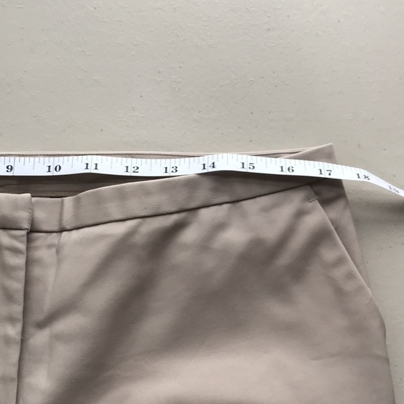 HALOGEN tan ankle trouser pants 12 - Picture 9 of 11